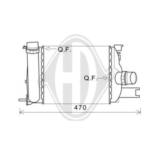 DIEDERICHS Charge Air Cooler DIEDERICHS Climate