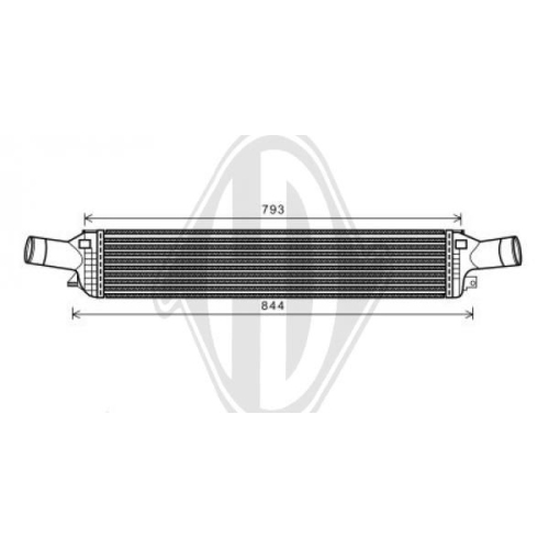 DIEDERICHS Charge Air Cooler DIEDERICHS Climate