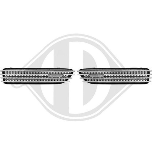 DIEDERICHS Griglia di ventilazione, Paraurti HD Tuning