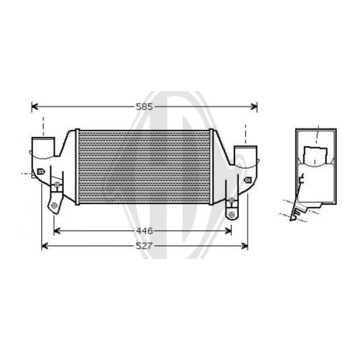 DIEDERICHS Charge Air Cooler DIEDERICHS Climate