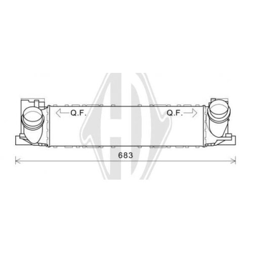 DIEDERICHS Charge Air Cooler DIEDERICHS Climate