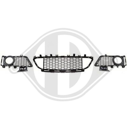 DIEDERICHS Rejilla de ventilación, parachoques HD Tuning