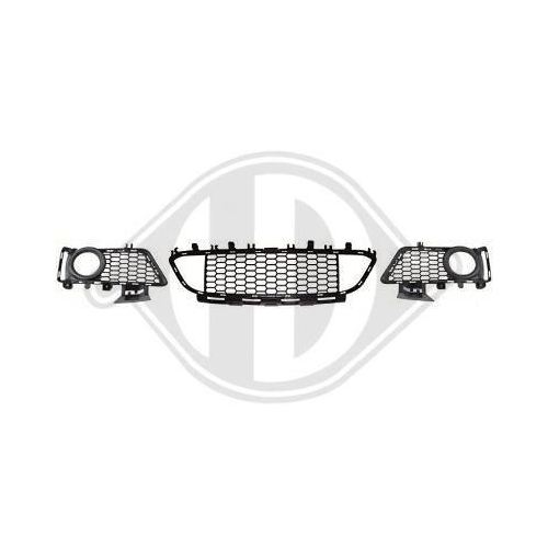 DIEDERICHS Grille de ventilation, pare-chocs HD Tuning