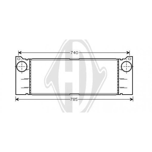 DIEDERICHS Intercooler, échangeur DIEDERICHS Climate