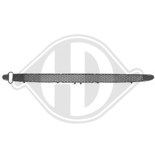 DIEDERICHS Grelha de ventilador, pára-choques
