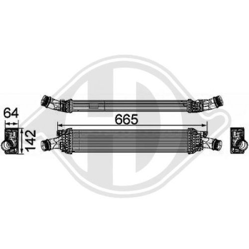 DIEDERICHS Charge Air Cooler DIEDERICHS Climate