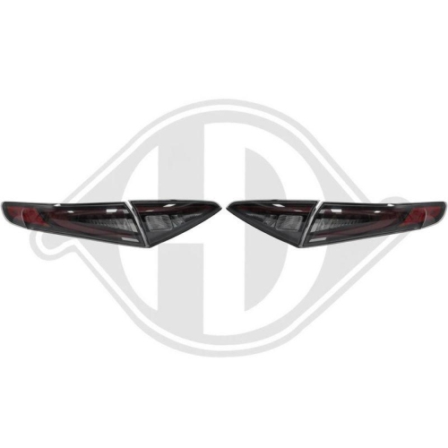 DIEDERICHS Jogo de farolins traseiros HD Tuning