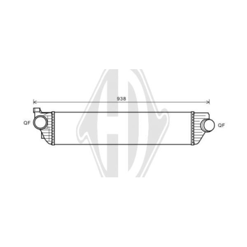 DIEDERICHS Charge Air Cooler DIEDERICHS Climate