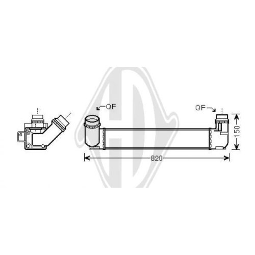 DIEDERICHS Charge Air Cooler DIEDERICHS Climate