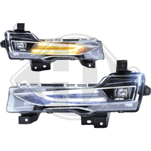 DIEDERICHS Juego de faro antiniebla HD Tuning