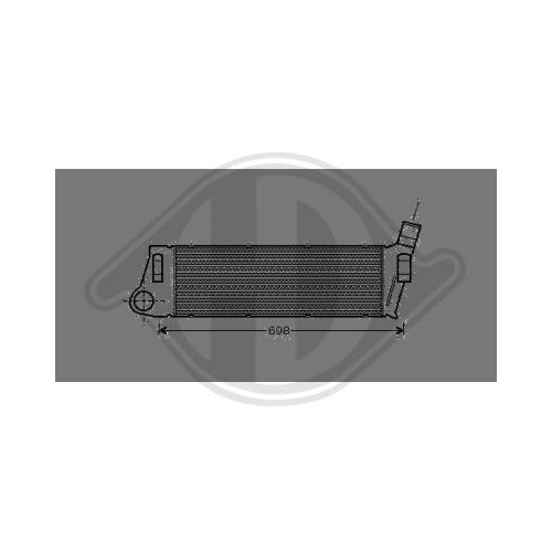 DIEDERICHS Intercooler, échangeur DIEDERICHS Climate