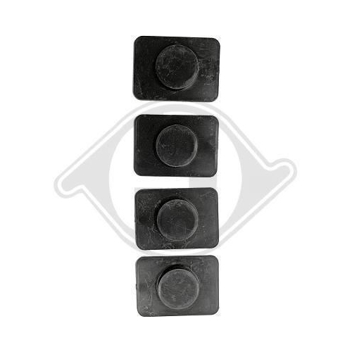 DIEDERICHS Cubierta, parachoques HD Tuning