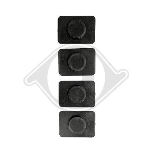 DIEDERICHS Cubierta, parachoques HD Tuning
