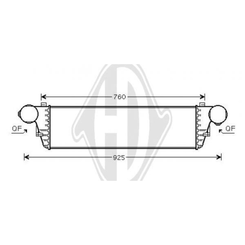 DIEDERICHS Charge Air Cooler DIEDERICHS Climate