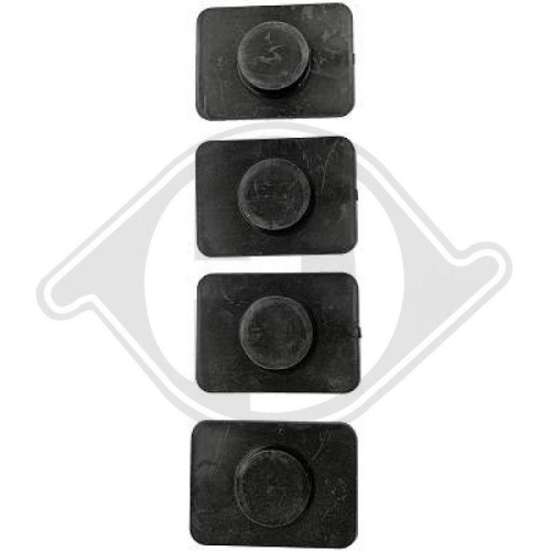 DIEDERICHS Cubierta, parachoques HD Tuning