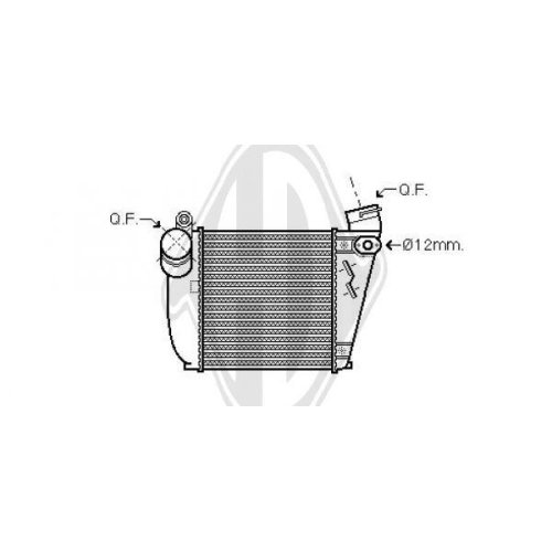 DIEDERICHS Intercooler, échangeur DIEDERICHS Climate