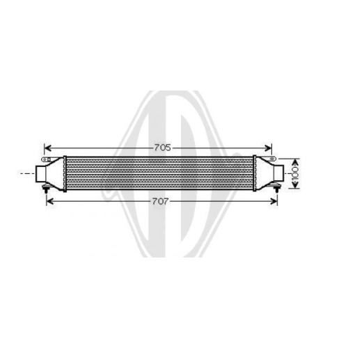 DIEDERICHS Chłodnica powietrza doładowującego DIEDERICHS Climate