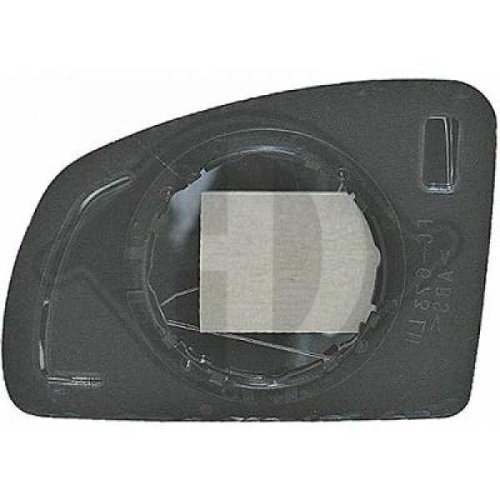 DIEDERICHS Vidro de espelho, espelho retrovisor exterior