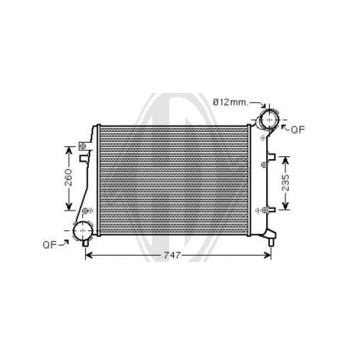 DIEDERICHS Charge Air Cooler DIEDERICHS Climate