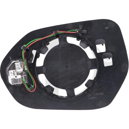 DIEDERICHS Cristal de espejo, retrovisor exterior