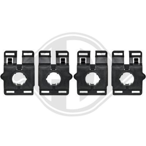 DIEDERICHS Juego de soportes, parachoques HD Tuning