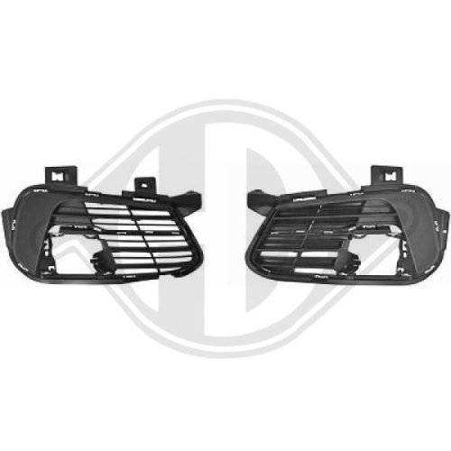 DIEDERICHS Ventilatiegrille, bumper