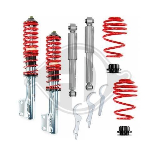 DIEDERICHS Kit de suspensão, molas/amortecedores HD Tuning