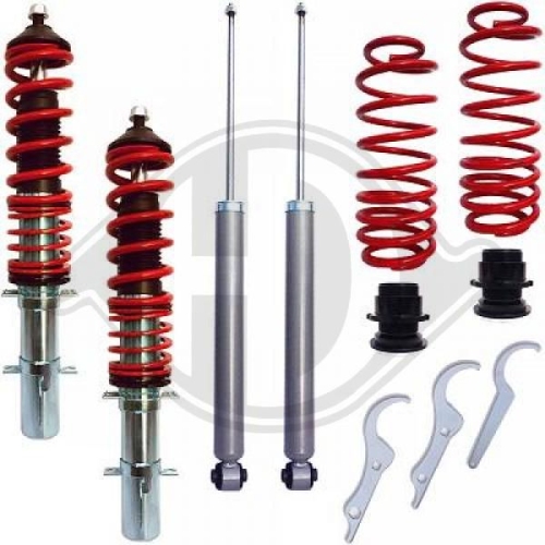 DIEDERICHS Suspension Kit, springs/shock absorbers HD Tuning