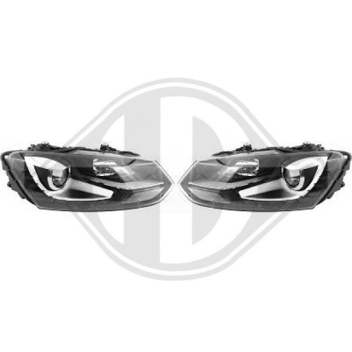 DIEDERICHS Zestaw reflektora głównego HD Tuning