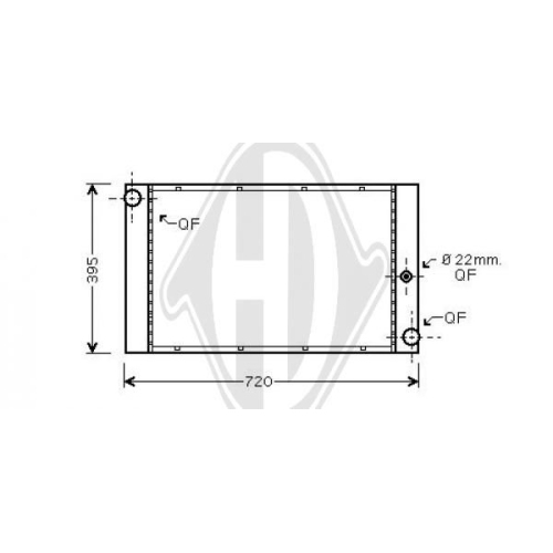 DIEDERICHS Radiator, engine cooling DIEDERICHS Climate