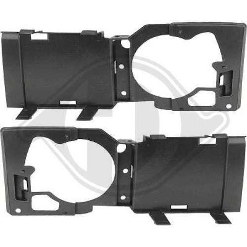 DIEDERICHS Soporte, faro antiniebla HD Tuning