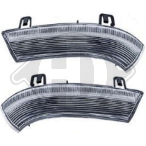 DIEDERICHS Lampa kierunkowskazu HD Tuning