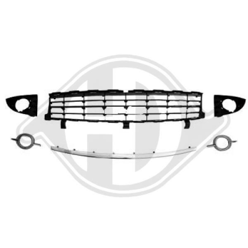 DIEDERICHS Ventilatiegrille, bumper