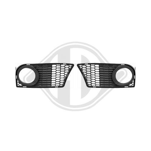 DIEDERICHS Grelha de ventilador, pára-choques HD Tuning
