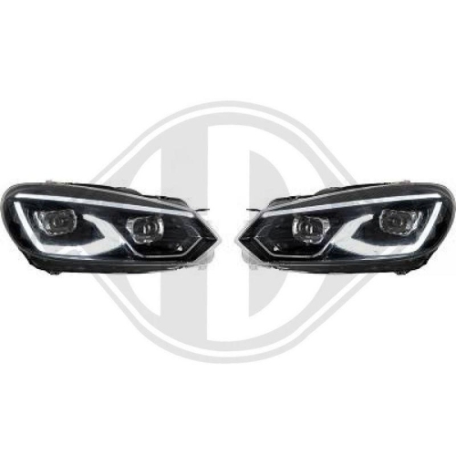 DIEDERICHS Jogo de faróis principais HD Tuning