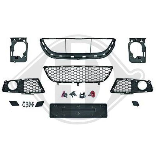 DIEDERICHS Jeu de baguettes et bandes protectrices, pare-chocs HD Tuning