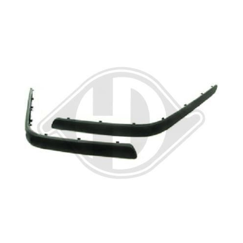 DIEDERICHS Baguette et bande protectrice, pare-chocs HD Tuning