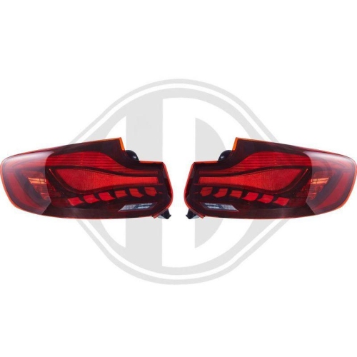 DIEDERICHS Jogo de farolins traseiros HD Tuning