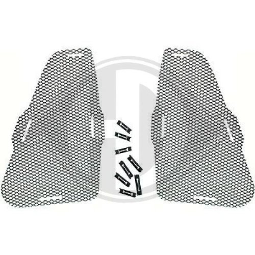 DIEDERICHS Ventilatiegrille, bumper HD Tuning