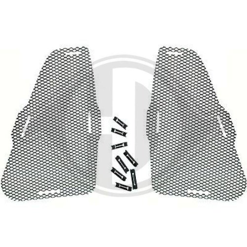 DIEDERICHS Grille de ventilation, pare-chocs HD Tuning