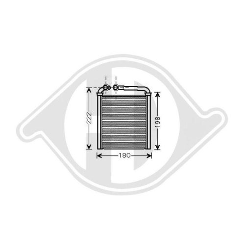 DIEDERICHS Radiador de calefacción DIEDERICHS Climate