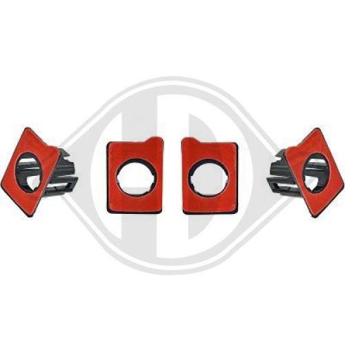 DIEDERICHS Suporte, pára-choques HD Tuning