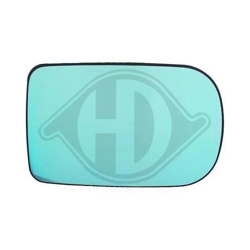 DIEDERICHS Verre de rétroviseur, rétroviseur extérieur