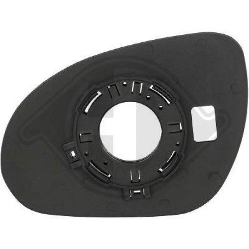 DIEDERICHS Cristal de espejo, retrovisor exterior