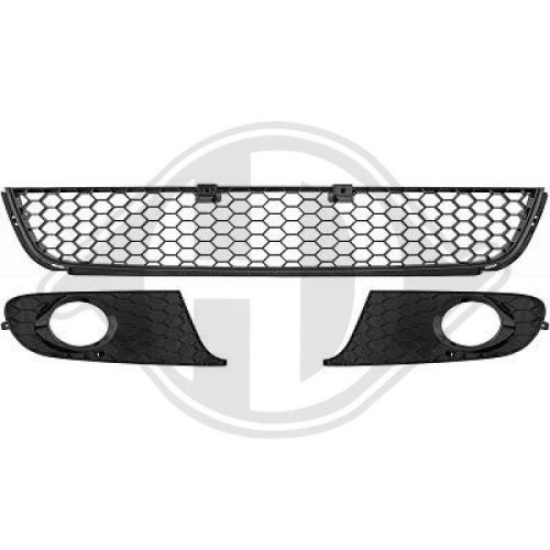 DIEDERICHS Grelha de ventilador, pára-choques HD Tuning