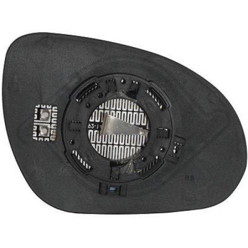 DIEDERICHS Vidro de espelho, espelho retrovisor exterior
