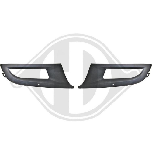 DIEDERICHS Grelha de ventilador, pára-choques