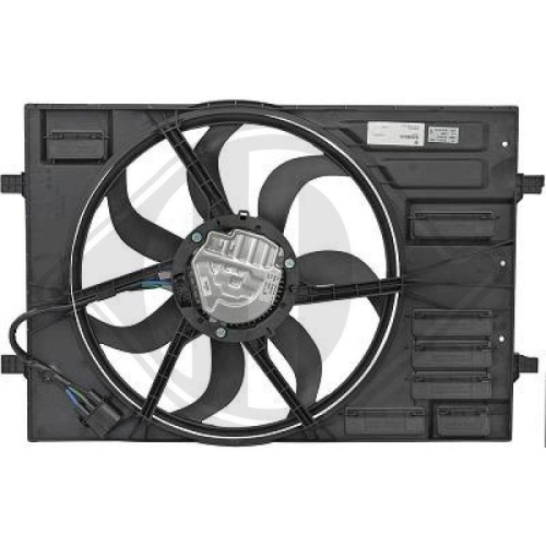 DIEDERICHS Ventilateur, refroidissement du moteur DIEDERICHS Climate