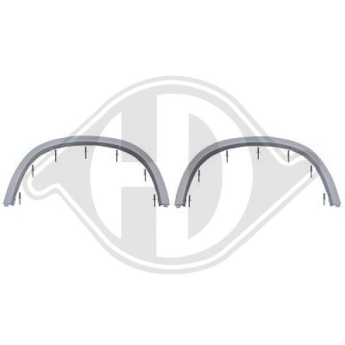 DIEDERICHS Trim/Protection Strip Set HD Tuning