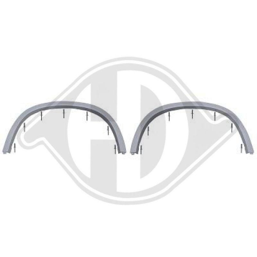 DIEDERICHS Sier- / beschermingspanelenset HD Tuning
